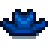 Blue Cowboy Hat