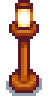 Wood Lamp post